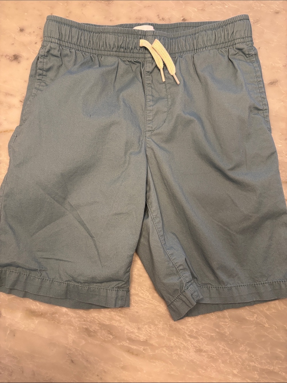 Old Navy Boys Light Blue Drawstring Shorts
